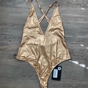 Hera - Gold Bodysuit